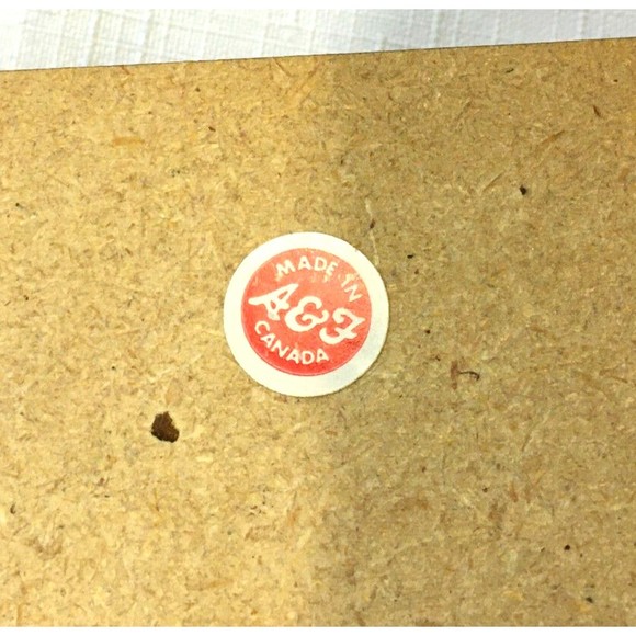 Vintage A & F Copper Tone 3D Set of 2 Wildlife Wall Plaque Deer Elk Canada - Picture 10 of 12